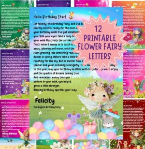 Printable Fairy Letters
